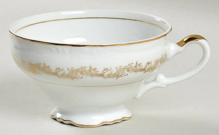 Golden Garland Footed Cup