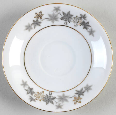 Golden Silhouette Saucer for Demitasse Cup