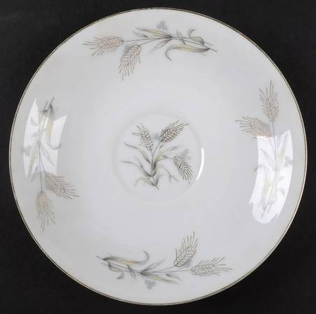 Gold Wheat Saucer for Footed Cup