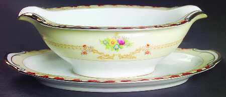 Mignon Gravy Boat with Attached Underplate