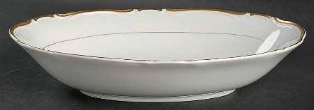Monte Carlo 11" Oval Vegetable Bowl