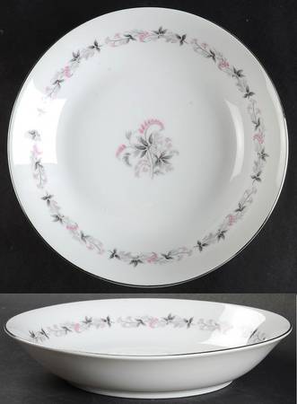 Pink Valley Coupe Soup Bowl