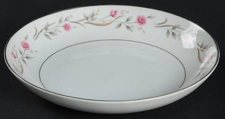 Rambling Rose Coupe Soup Bowl