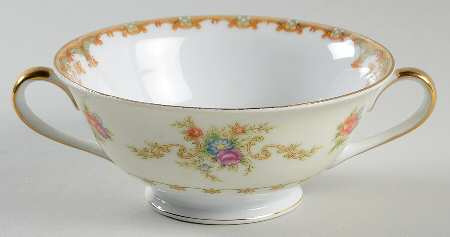 Regent Footed Cream Soup Bowl