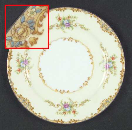Rosaria Salad Plate
