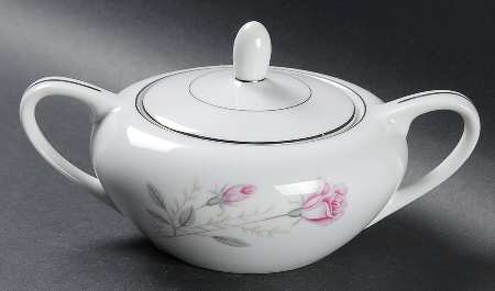 Rosedale Sugar Bowl & Lid