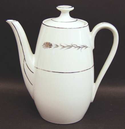 Silver Wheat (1106) Small Coffee Pot & Lid