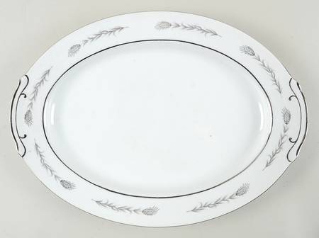Silver Wheat (1106) 14" Oval Serving Platter