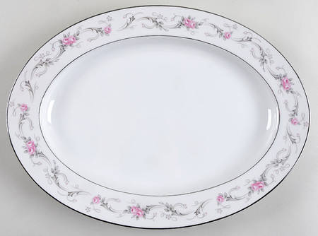 Spring Time 14" Oval Serving Platter