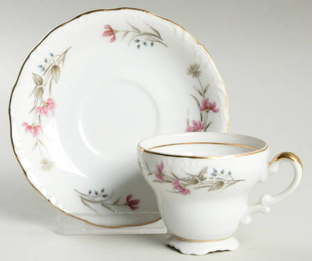 Symphony Footed Demitasse Cup & Saucer Set