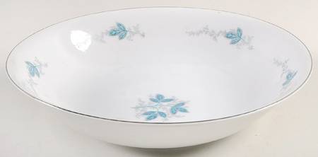 Turquoise 9" Round Vegetable Bowl