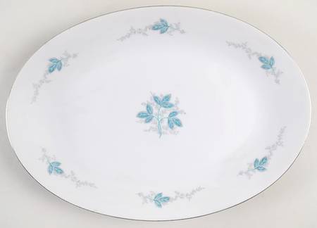 Turquoise 12" Oval Serving Platter