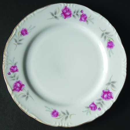 Wild Rose Bread & Butter Plate