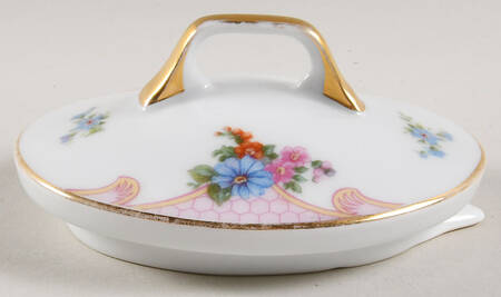 Bridal Rose (Cream Background) Lid for Teapot