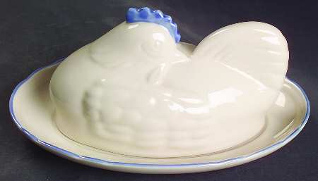 Berry Grove 1/4 Pound Figural Covered Butter