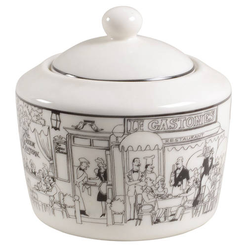 Le Restaurant Sugar Bowl & Lid