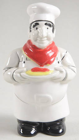 Le Restaurant Figural Pepper Shaker