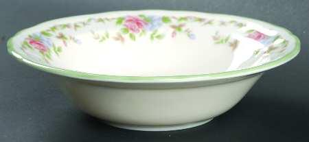 Morning Rose Rim Cereal Bowl