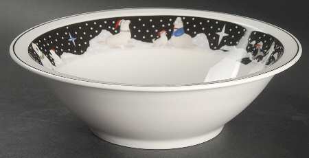 Polar Party 9" Round Vegetable Bowl