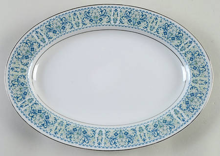 Kingsley 12" Oval Serving Platter