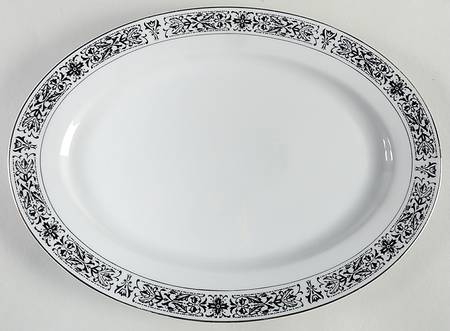 Prestege 14" Oval Serving Platter