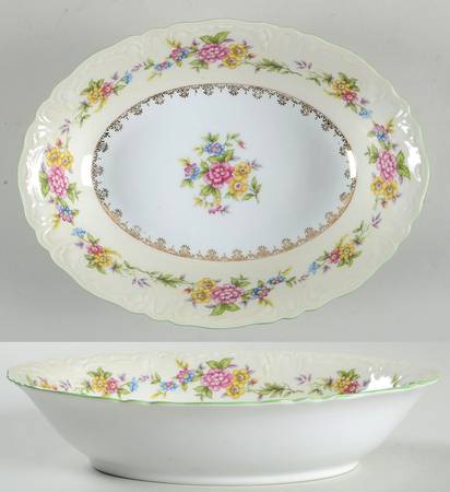 EMJ8 10" Oval Vegetable Bowl