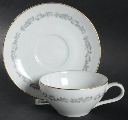 Bedford Flat Cup & Saucer Set
