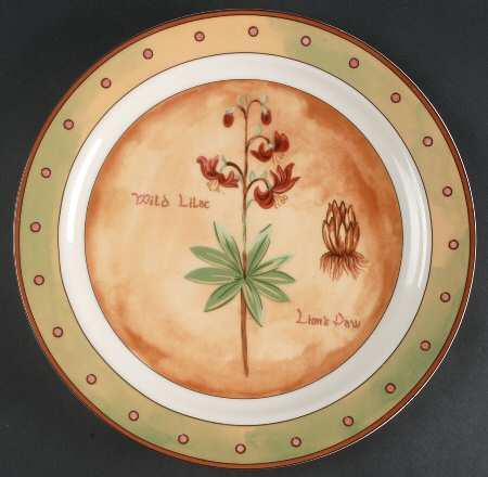 Spice Pavilion (English) 12" Chop Plate (Round Platter)