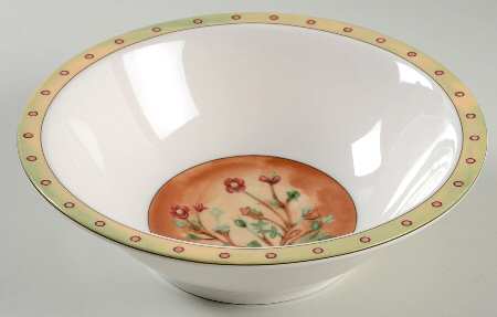 Spice Pavilion (English) 9" Round Vegetable Bowl
