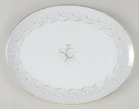 Serenade 14" Oval Serving Platter