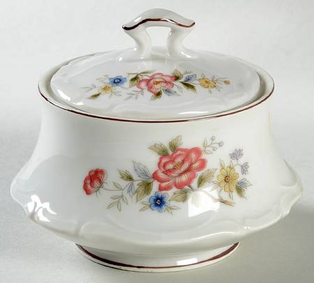 China Tree Sugar Bowl & Lid