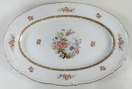 China Tree 14" Oval Serving Platter