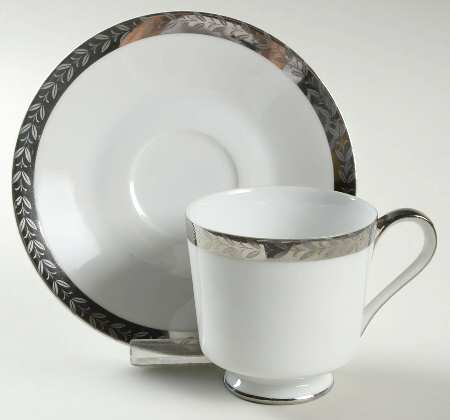 Monarch Footed Cup & Saucer Set
