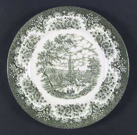 River Scenes-Green by English Ironstone Tableware
