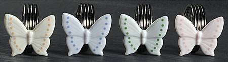 Garden Walk Napkin Ring - Set of 4