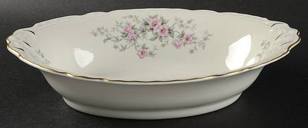 EMB54 10" Oval Vegetable Bowl