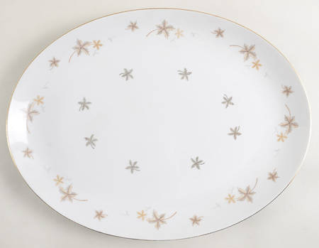 Maple Glow #1211 16" Oval Serving Platter