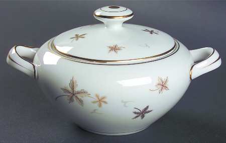 Maple Glow #1211 Sugar Bowl & Lid