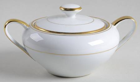 Royal Gold Sugar Bowl & Lid