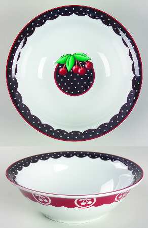 Cherry Cameo Coupe Cereal Bowl