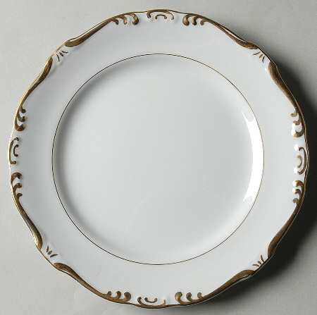Regent Gold Salad Plate