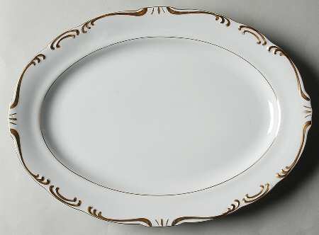 Regent Gold 14" Oval Serving Platter