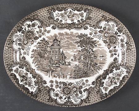 Renaissance Brown by English Ironstone Tableware