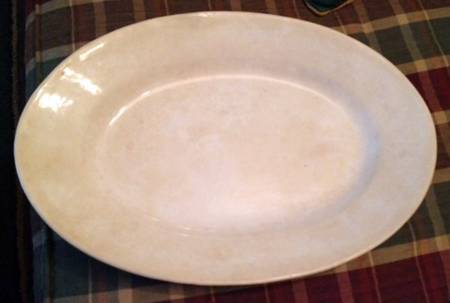 EDW1 18" Oval Serving Platter