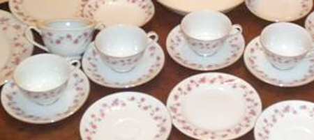 EMP80 Footed Cup & Saucer Set