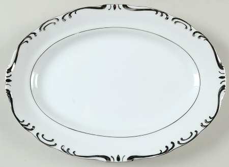 Regent Platinum 12" Oval Serving Platter