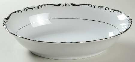 Regent Platinum 10" Oval Vegetable Bowl