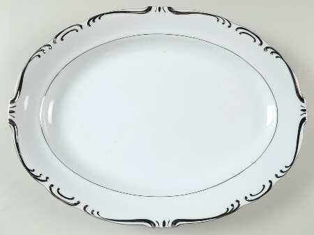 Regent Platinum 16" Oval Serving Platter