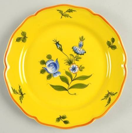 Marseilles Yellow Salad/Dessert Plate