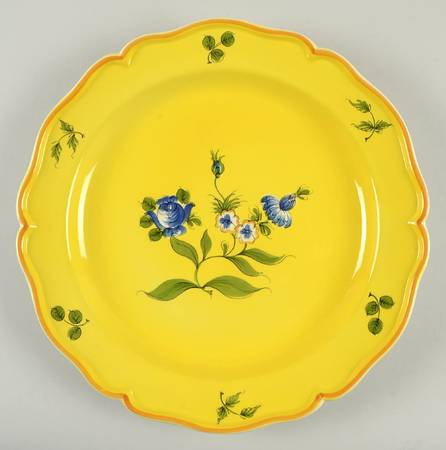 Marseilles Yellow 12" Chop Plate (Round Platter)